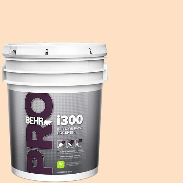 BEHR PRO 5 gal. #290C-2 Creamy Beige Eggshell Interior Paint