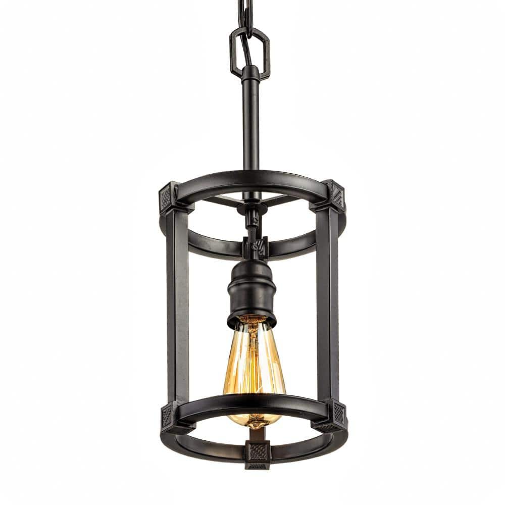 Home Decorators Collection Romaro Row 1-Light Aged Bronze Pendant HD-1260-I Sansujyuku sansujyuku.com