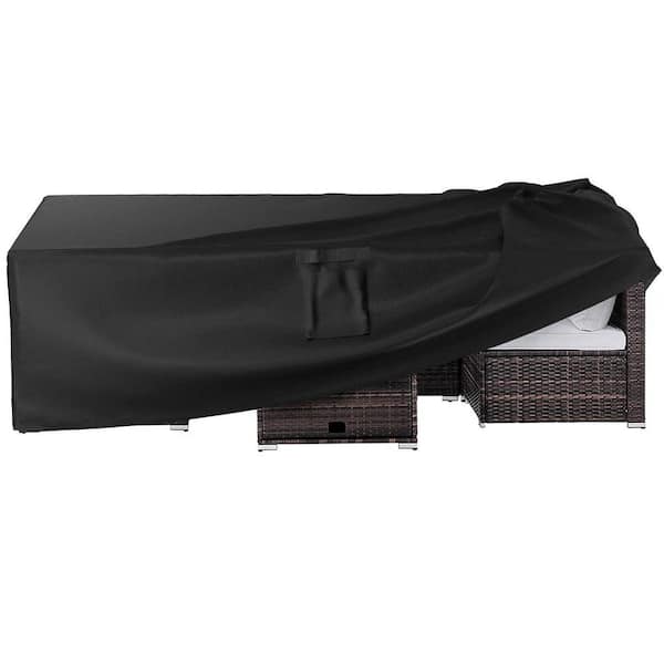 108in. x 82in. x 27. 9in. Patio Furniture Covers Outdoor Cover Waterproof General Purpose Outside Table and Chair Covers