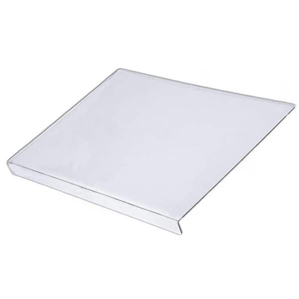 Skilled Slicing Acrylic Cutting Board For Kitchen Counter | Extra Large  Acrylic Cutting Board with Counter Lip | Clear Acrylic Cutting Board With