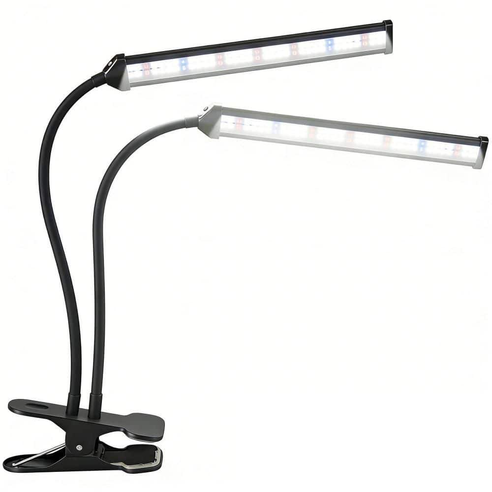 Grow Light, Full Spectrum Clip Plant Growing Lamp with White Red LEDs for Indoor Plants, Dimmable, Auto On Off Timing price history on PriceWatchPro