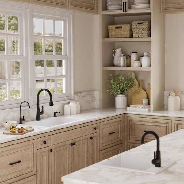 Karran QT-670 Quartz/Granite 33 in. Single Bowl Top Mount Drop-In