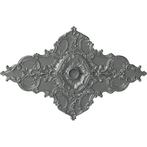 2 in. x 67-1/4 in. x 43-3/8 in. Polyurethane Melchor Diamond Ceiling , Platinum