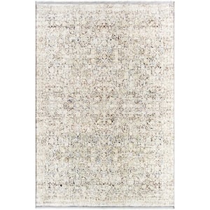 Rivaldo Gray/Multi-color Abstract 2 ft. x 3 ft. Indoor Area Rug