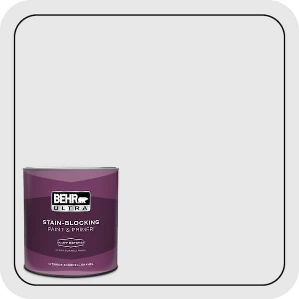 BEHR ULTRA 1 qt. #PR-W09 Nimbus Cloud Extra Durable Eggshell Enamel Interior Paint & Primer