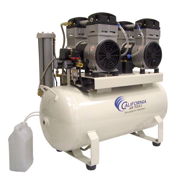 California Air Tools 17 Gal. Electric Ultra Quiet and Oil-Free Air Compressor with Air Dryers