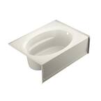 JACUZZI PROJECTA 60 in. L x 42 in. W Acrylic Left Drain Oval in ...