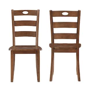 New Classic Furniture Salem Tobacco Solid Wood Dining Chair (Set of 2)