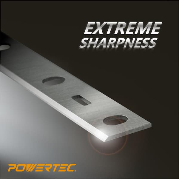 POWERTEC 6 in. High-Speed Steel Jointer Knives for Delta 37-070
