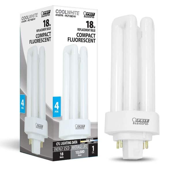 Feit Electric 18-Watt Equivalent PL CFLNI Triple Tube 4-Pin