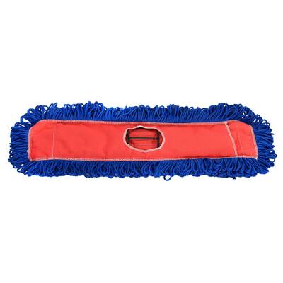 24 in. Microfiber Dust Dry Mop Replacement Head