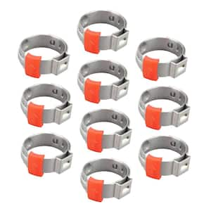 3/4 in. Stainless Steel PEX-B Barb Pro Pinch Clamp (10-Pack)