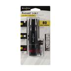 Radiant 3-in-1 LED Mini Flashlight, Black