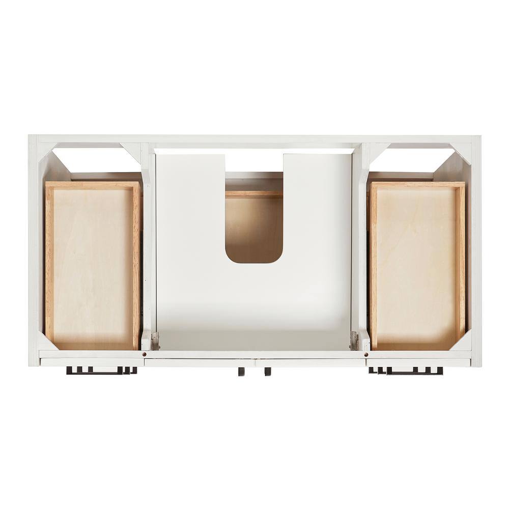 Kelly White Solid Wood Single Bath Vanity with Quartz Top