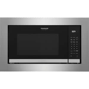 24 in. 2.2 cu ft Electric Built-In Microwave in Stainless Steel with Sensor Cook