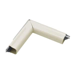 Wiremold 500 Series Metal Surface Raceway 90° Inside Elbow, Ivory