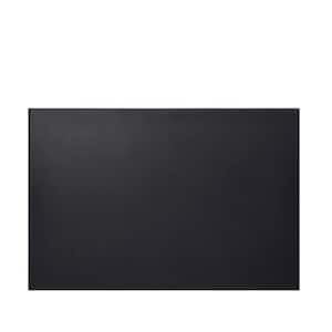60 in. x 42 in. Outdoor Fireproof Grill Mat in Black for Protecting Deck Grass