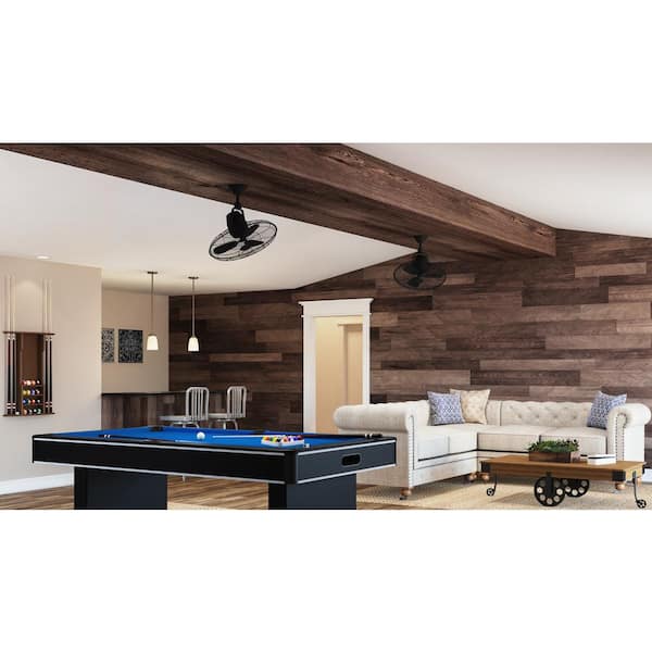 Bentley III 22 in. Indoor/Outdoor Natural Iron Oscillating Ceiling Fan with Remote Control