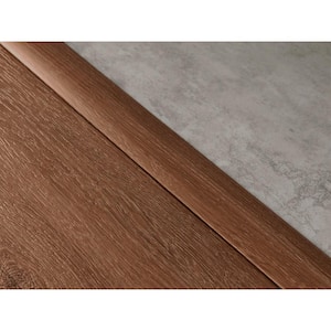 Flooring Forest Oak 0.46 in. T x 1.65 in. W x 46 in. L T-Molding Transition Strip