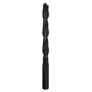 Size R Premium Industrial Grade High Speed Steel Black Oxide Drill Bit (12-Pack)