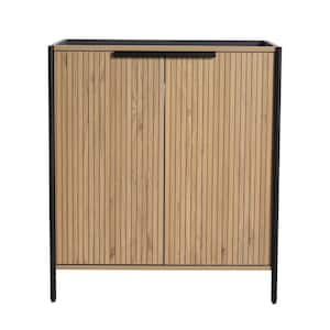 Midsummer 29.13 in. W x 19.5 in. D Freestanding Bath Vanity Cabinet without Top in Light Coffee Unassembled