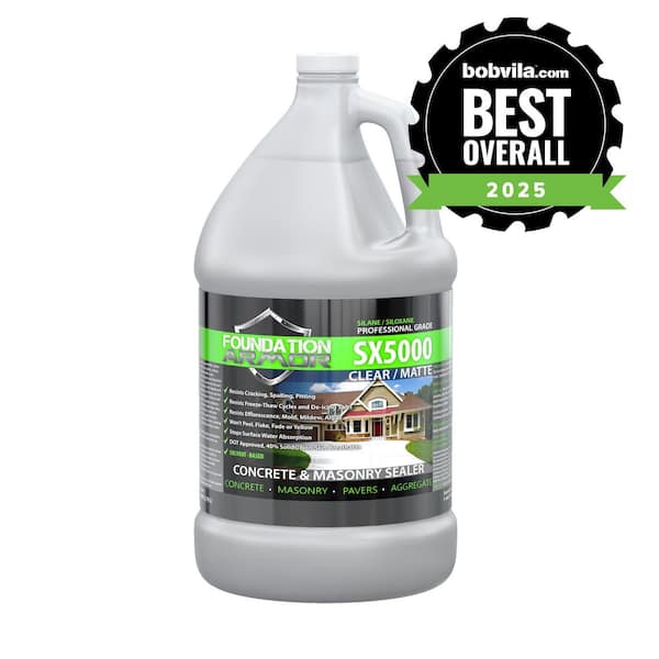 1 gal. Penetrating Solvent Based Silane Siloxane Concrete Sealer and Masonry Water Repellent