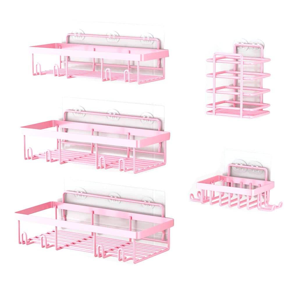 Elegant Home Fashions 2-Level Squared Shower Caddy Elegant Home Fashions 2-Level Squared Shower Caddy