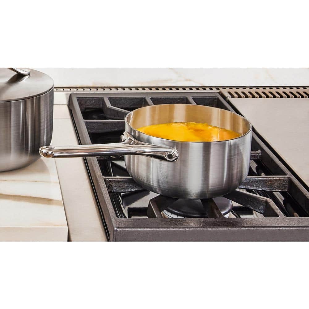 1.75 qt Stainless Steel Non-Stick Sauce Pan with Lid