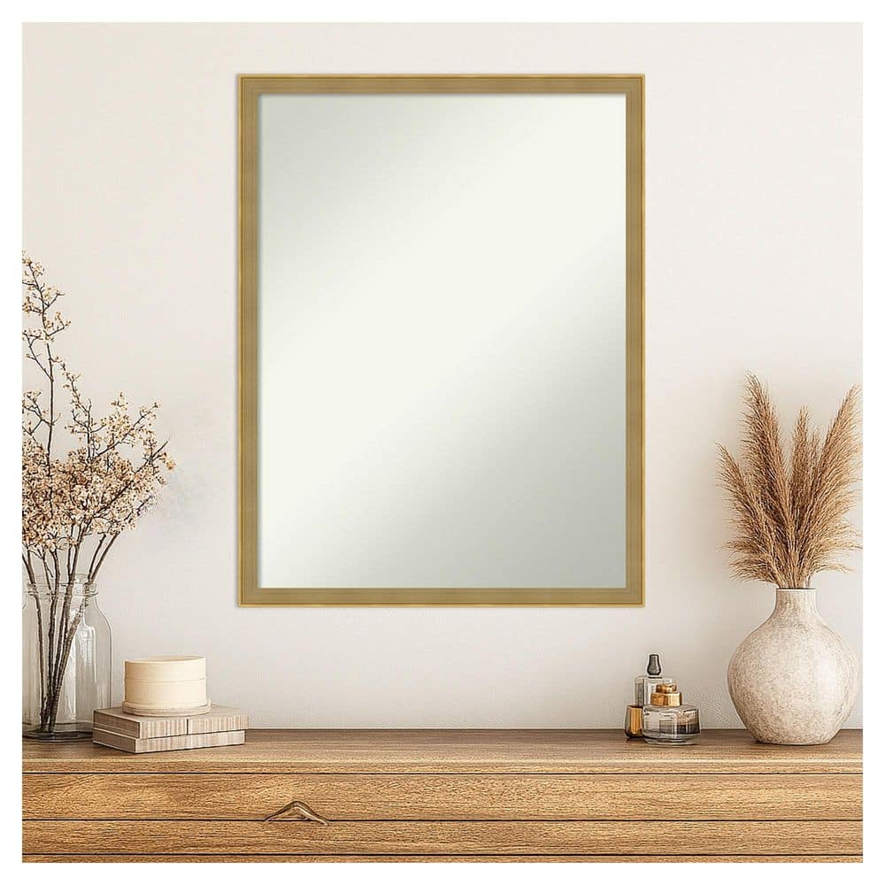 Amanti Art Incline Dark Gold 19.5 in. x 25.5 in. Non-Beveled