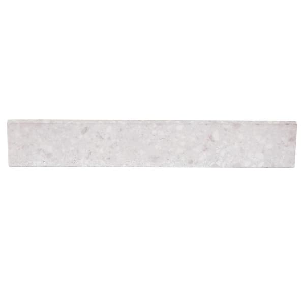 Home Decorators Collection 21 in. W Cultured Marble Vanity Sidesplash in River stone