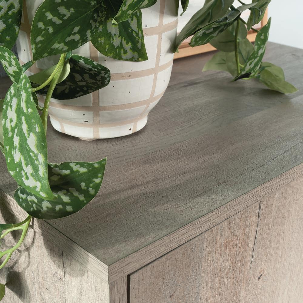 Mystic Oak Gray Bathroom Storage Cabinet with Adjustable Shelving