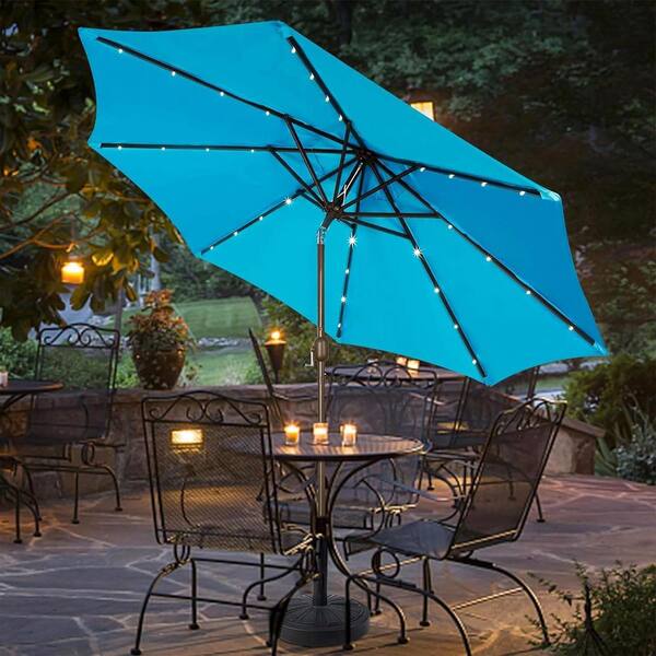 9' patio umbrella that cranks and tilts Terracotta Crank & Tilt Round Patio Umbrella, 9'