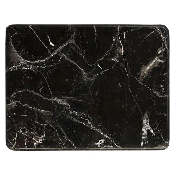 MSI Brown 12 in. x 9 in. Polished Marble Cheese and Pastry Board