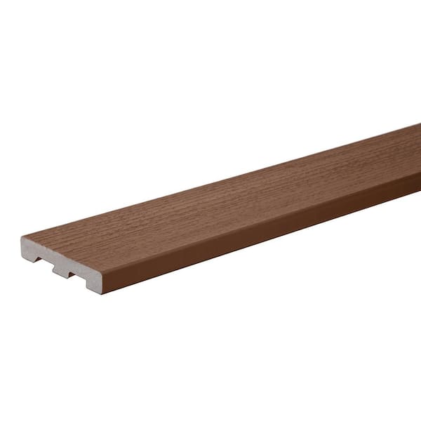 Composite Terrain 5/4 in. x 6 in. x 16 ft. Square Brown Oak Composite Deck Board (Actual: .94 in. x 5.36 in. x 16 ft.)