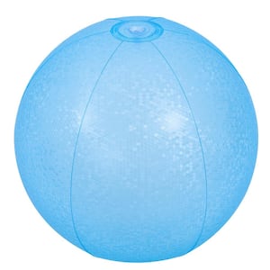 20 in. Blue Mosaic Inflatable Beach Ball