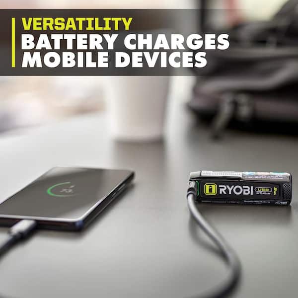 Ryobi 4V USB-Lithium Akku-Mini-Sauger RDV4-0 für 44,13€ bei Amazon