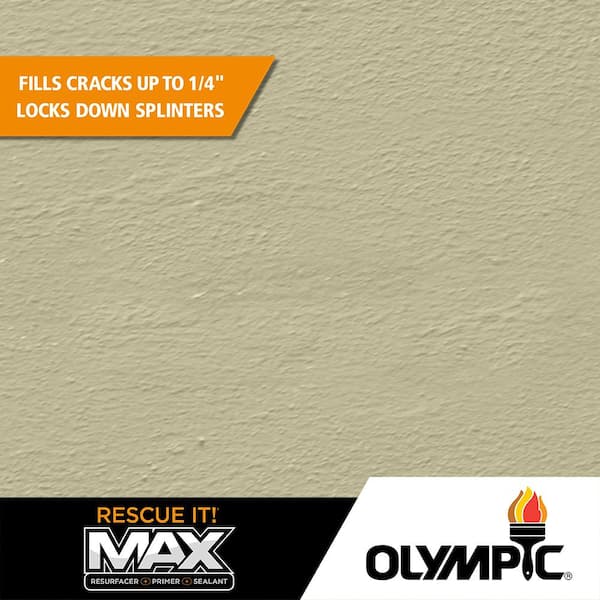 Olympic Rescue It 5 gal. SC-1072 Shadow Mist Solid Exterior Deck Resurfacer and Primer with Sealer