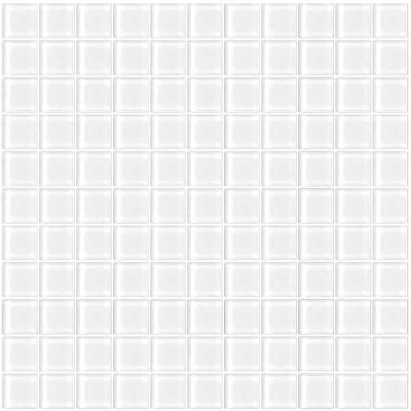 Apollo Tile Ice White 11.8 in. x 11.8 in. 1 in. x 1 in. Polished Glass Mosaic Tile (9.67 sq. ft./Case)