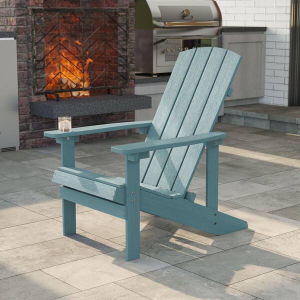 chili resin plastic adirondack chair
