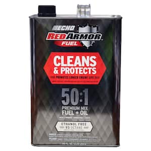 Red Armor 110 oz. 50:1 Pre-Mixed Ethanol Free 93 Octane Gasoline Fuel for 2-Stroke 2-Cycle Outdoor Power Equipment