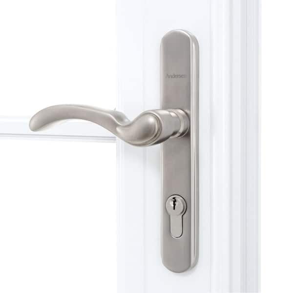 Andersen Modern Brushed Dark Nickel Storm Door Handle Set