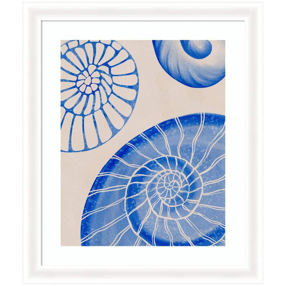 "Oliver ""Ocean charms l"" by Nikita Jariwala Abstract Framed Art Print 27 in. x 23 in." price history on PriceWatchPro