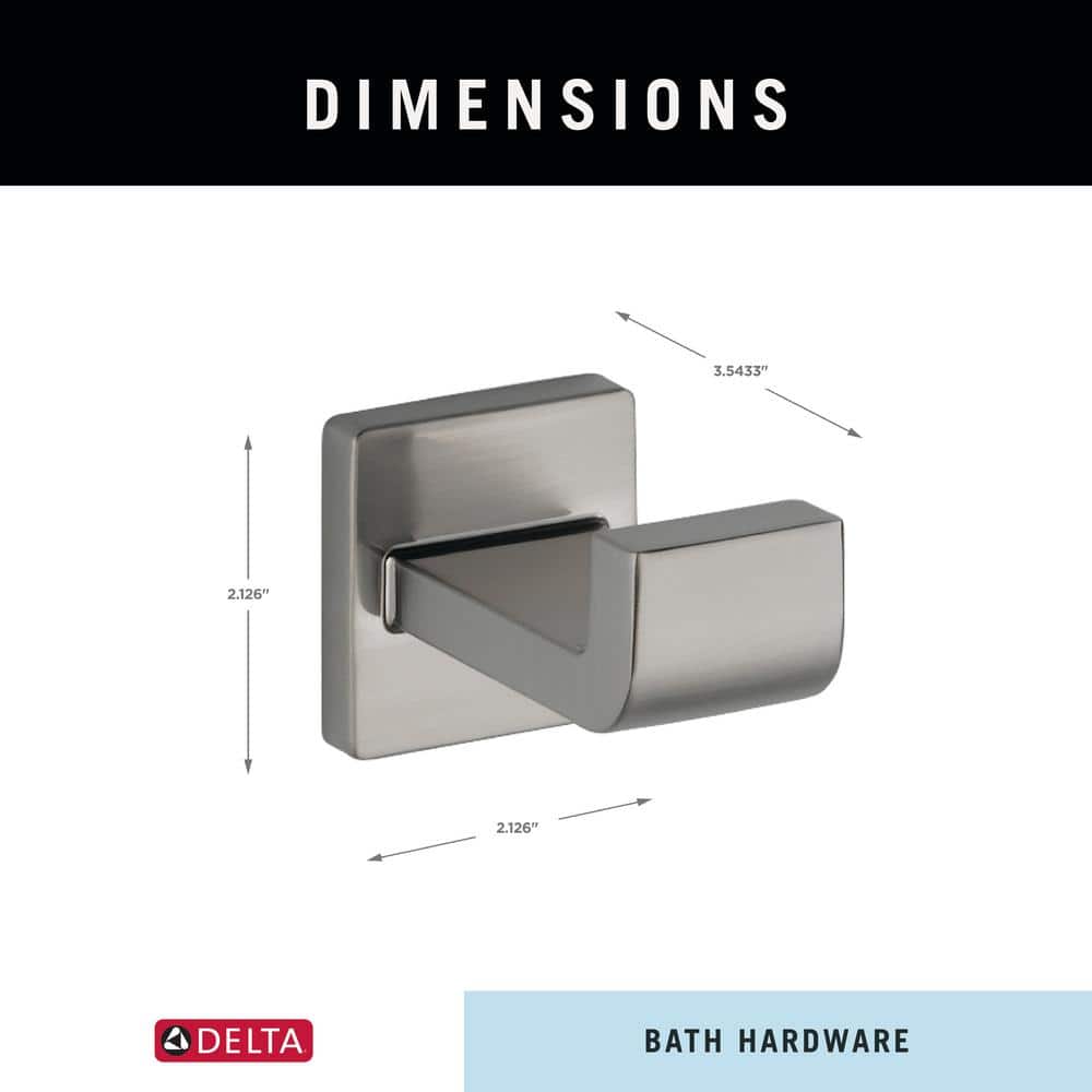 Ara Stainless Steel Modern Wall Mount Towel Hook