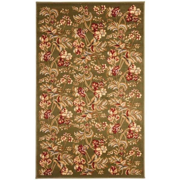 SAFAVIEH Lyndhurst Sage 3 ft. x 5 ft. Border Area Rug