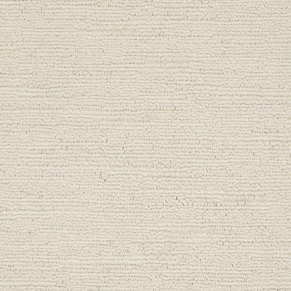 SoftSpring Carpet Sample - Majestic I - Color Flaxen Loop 8 in. x 8 in.