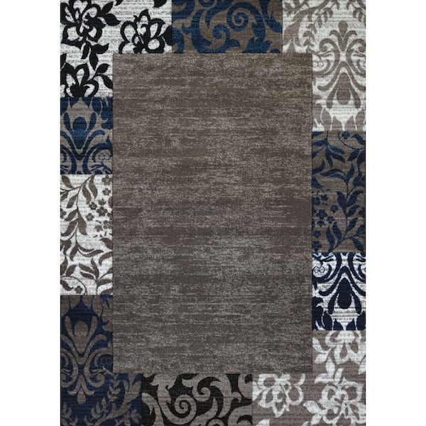 United Weavers Studio Valence Denim Blue 2 ft. x 3 ft. Indoor Area Rug