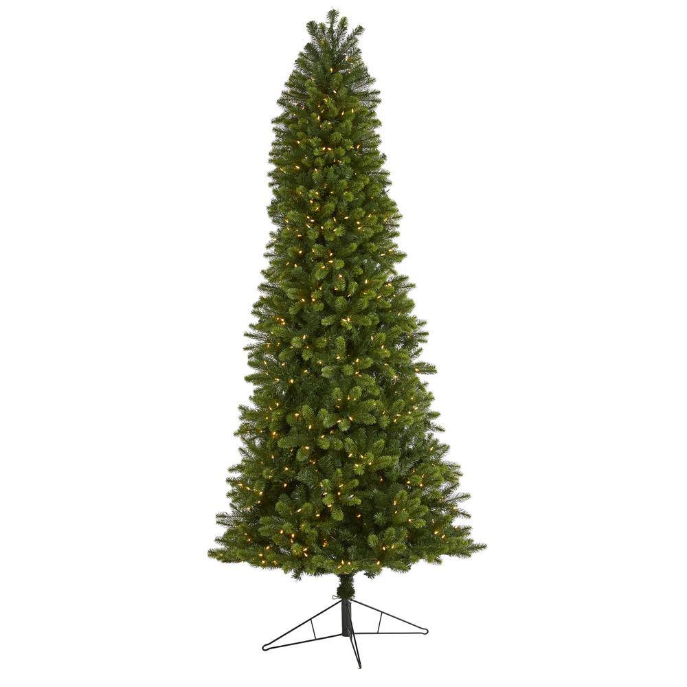9 ft. Pre-lit Slim Virginia Spruce Artificial Christmas Tree with 750 Warm White Multi-Function LED Lights price history on PriceWatchPro