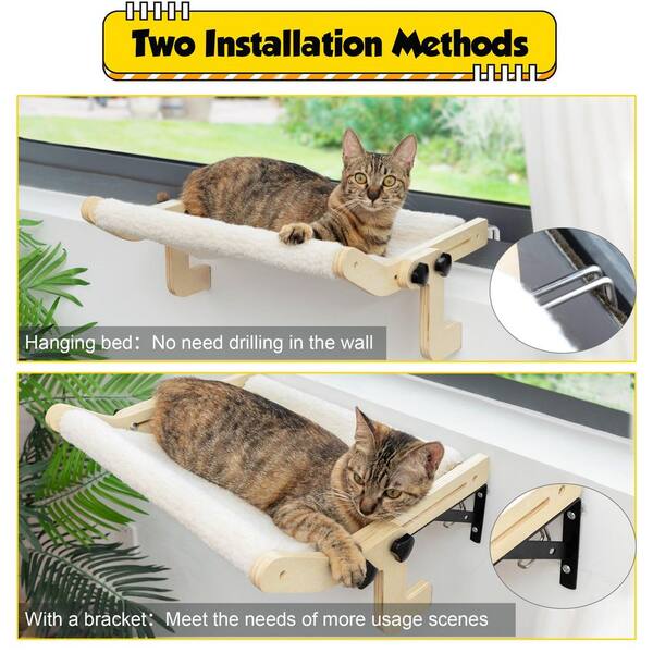 COZIWOW Cat Perch Bed Window Hammock, Medium 22 lbs. Capacity CW12X0520-T01  - The Home Depot