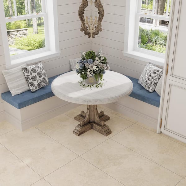 Splendor Beige 23.7 in. x 47.25 in. Polished Porcelain Rectangular Wall and Floor Tile (17 Cases/264.35 sq. ft./Pallet)