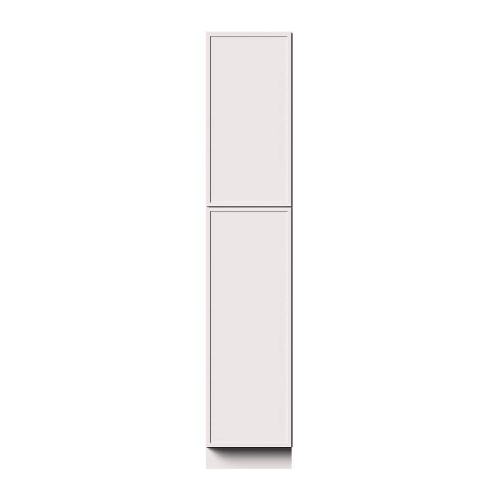18 in. W x 27 in. D x 90 in. H RTA Solid Wood Pantry Kitchen Cabinet in Snow White Full Overlay Design price history on PriceWatchPro